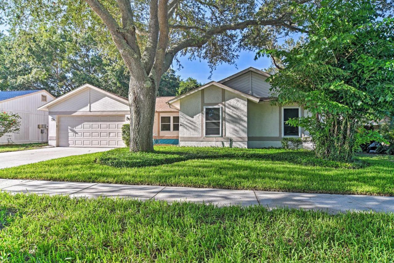 Stylish Palm Harbor Escape With Outdoor Oasis And Pool Villa Exterior photo